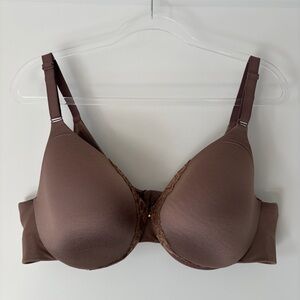 Cacique 44C Backsmoother Lightly Lined Full Coverage Bra